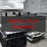 metal studs, metal framing, light gauge framing, light gauge track, heavy gauge track, clips